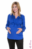 My Tummy - Maternity blouse Ana blue